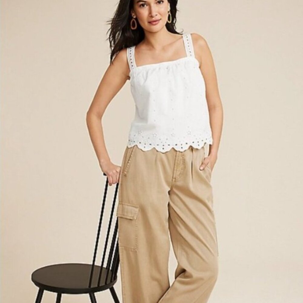 Maurices Eyelet Swing Tank Top - XL - Picture 3 of 6